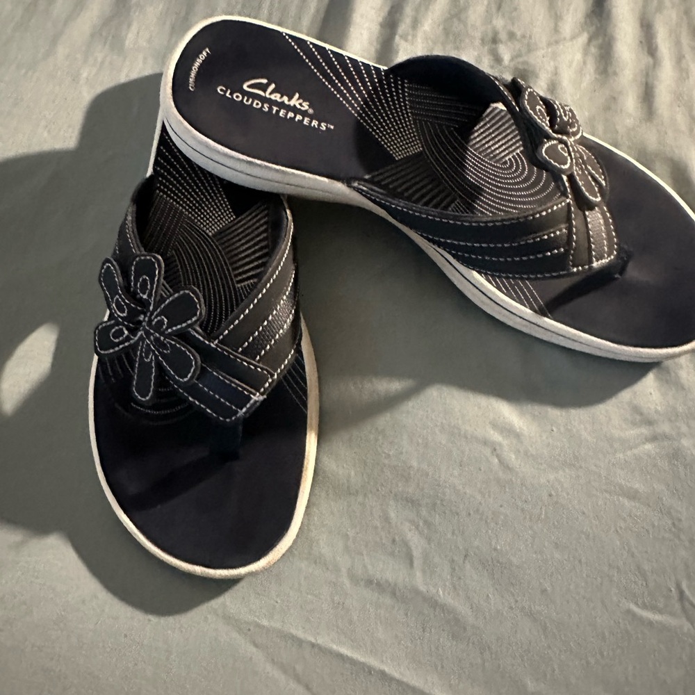 Clarks Women's Black Sandals